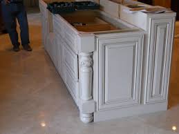 Working Side Of The Island Bar Raised End Panels And A Decorative Newell Post What A Gr Kitchen Island End Panels Kitchen Island Ends Kitchen Island Design