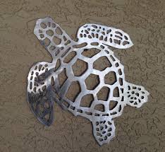 Sea Turtle Handmade Metal Wall Hanging By Screendoorgrilles 35 00 Smaller Version 16 75 Long Https Www Et Metal Tree Wall Art Metal Tree Art Gallery Wall
