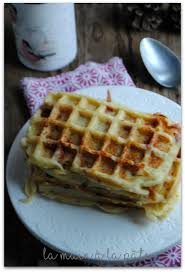 Gaufres Aux Pommes De Terre Et Jambon De Bayonne La Main A La Pate Recette Jambon De Bayonne Gateau De Pomme De Terre Gaufres