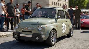 Image result for Green 1960 Fiat