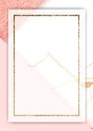 Gold Rectangle Frame On Pink Background Vector Premium Image By Rawpixel Com Kappy Kappy Pink Background Flower Background Wallpaper Rose Gold Frame