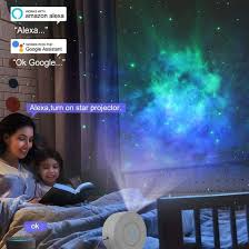 bol com gutos led alexa google sterrenhemel projector galaxy projector galaxy lamp