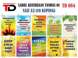 Menyediakan bahan menjaga kebersihan seperti ikillzz spray bunuh lipas. Poster Keceriaan Tandas 1 Set Banner Jom Hias Sekolah Facebook