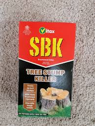 Drill a pattern of holes across the surface of the stump, so the solution will be able to penetrate. Sbk Tree Stump Killer Beechmount Garden Centre