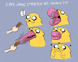 It was perceived rather suggestively, and is often used by the fandom to describe a certain part of marshall lee's anatomy. I Mean It Is Gum Adventure Time Know Your Meme