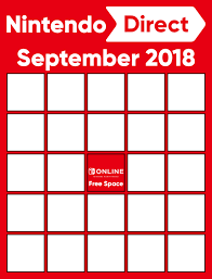 Fill in the blanks for whatever topic you are working on. Nintendo Direct Confirmed For Sept 13th At 6pm Est Over Resetera