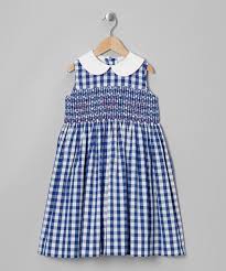 Blue Gingham Dress Blue Gingham Smocked Dress Girl Outfits Blue Gingham Dress Toddler Girl