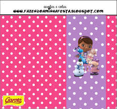 Additional printables are available as a free gift to my subscribers. Birthday Cards Doc Mcstuffins Mini Candy Bar Wrappers Mc Stuffins Birthday Party Candy Wrappers Party Printables And Invitation Available Printable Dr Paper Party Supplies