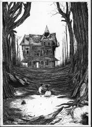 Black And White Illustration Book Zakuroaoyama Black And White Illustration Fairytale Illustration Illustration