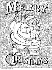Coloring pages for adults coloring pages aren't just for kids! 45 Free Christmas Coloring Pages For Adults 2017