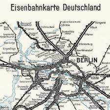 1933 karte deutschland österreich tschechoslowakei bayern berlin ruthenia bohème. Eisenbahnkarte Deutschlands 1945