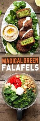 Magical Green Falafels Full Of Plants Recipe Food Processor Recipes Food Meals