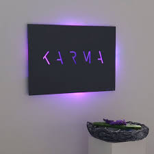 Fernbedienung (leinwand mit led beleuchtung). Wandbild Karma Remectro
