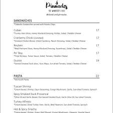Vinho verde, peach liqueur, pinnacle orange vodka, sour mix, mango juice. Denali Pinnacles The Wanderer S Cafe Home Facebook