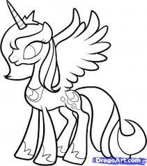 Princess Luna Coloring Sheet My Little Pony Drawing My Little Pony Coloring Pony Drawing
