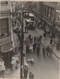 City Of Boston Archives Comes This Photo Of Salem Street In 1949 Boston History Boston Pictures Boston Street
