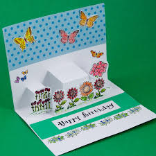 Here are some simple techniques for card making for kids. Step Pop Up Cards Greeting Card Ideas Aunt Annie S Crafts