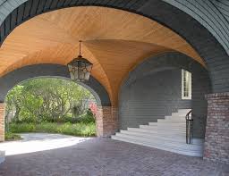 Groin Vaulted Porte Cochere Of Large Oceanfront Shingle Style Home Architectural Shingles Shingle Style Homes Shingling