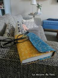 Couvre Livre De Poche Housse De Livre Ajustable Protege Livre Adaptable En Tissu Japonais Jaune Libellules Couvre Livre Protege Livre Porte Cle Pompon