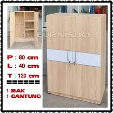 Berdasarkan ukuran lemari pakaian = panjang 1,5 meter, lebar 55 cm, tinggi 2 meter. Jual Produk Lemari Pakaian Anak 2 Pintu Termurah Dan Terlengkap Agustus 2021 Bukalapak