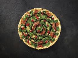 Pizza Hut Cherry Pepper Bombshell Pizza Premium Crushed Tomato Sauce Topped With Premium Salami Peruvian Cherry Peppe New Pizza Gourmet Pizza Skinny Pizza