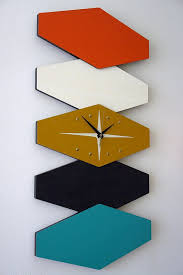 Mcm Large Bi Directional Atomic Mid Century Modern Wall Clock Etsy Mid Century Modern Wall Clock Mid Century Modern Wall Decor Mid Century Modern Walls