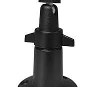 Wall & Post Mount with Rotating Ball and Standard 1/4"-20 Tripod Mount Male Screw Threads - Works with Solar Panels & Accessories