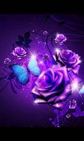 Download Purple Roses Live Wallpaper 1 For Android Purple Roses Wallpaper Purple Flowers Wallpaper Blue Roses Wallpaper