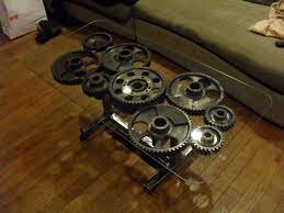 Discover the steampunk coffee table by steel vintage. Steampunk Gear Coffee Table Steampunk Coffee Table Steampunk Home Decor Industrial Design Furniture