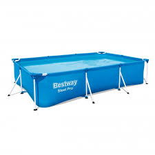 Steel Pro Frame Pool 300 X 201 X 66 Cm Ohne Pumpe Eckig Blau Eckige Steel Pro Pools Ohne Pumpe Steel Pro Pools Pools Bestwaystore De