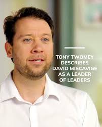 Meeting David Miscavige was an extremely memorable moment,” Tony Twomey  says. “It was absolutely an honor. When you actually get in front of him  and have a chance to communicate with him,