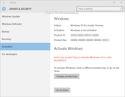 Untuk aktivasi windows pilih productnya. Uninstall Product Key And Deactivate Windows 10 Tutorials