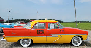 Image result for Taxi Cab Federal Yellow 1956 Taxi