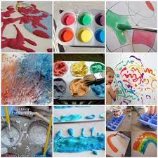40 Homemade Art Materials For Kids Homemade Art Preschool Art Painting For Kids