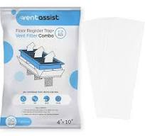 Premium Air Vent Filters for Home - 4" x 10" MERV 8 Electrostatic Floor  Vent Filters That Trap Dust, Dirt, Smoke, Pollen, Hair - 90 Day Filtration  (12 ...