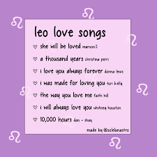 Yet you can't help but wonder if your admirers are the type of folk you actually want to be admired by. Leo Zodiac Love Song Playlist Love Songs Playlist Songs Song Playlist