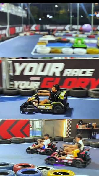 Sunday Game Go Kart at D-Joy Thủ Thiêm