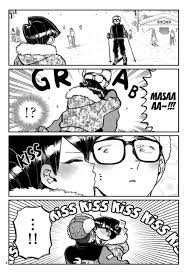 This is soo cute. Cant wait to see Tadano and komi kiss. Also Tadano jr 🤣  : r/Komi_san