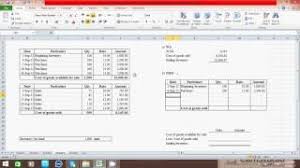 Any other costs involved in bringing sellable inventory to the location and condition needed to sell it are designated as overhead. How To Calculate Ending Inventory And Cogs Using Wa Lifo And Fifo Method In Excel My Esheet Youtube