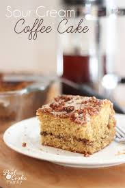 The Most Delicious Sour Cream Coffee Cake Recipe Coffee Cake Cake Recipes Coffee Cake Recipes