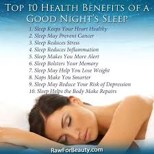 Top 10 Health Benefits Of A Good Night S Sleep Health And Fitness Tips Benefits Of Sleep Cancer Prevention