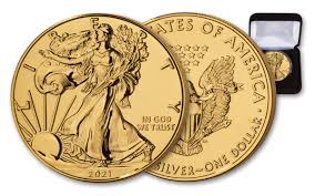 What is different between karat and carat? 2021 1 1 Oz Silver Eagle Bu Clad W 24kt Gold Govmint Com