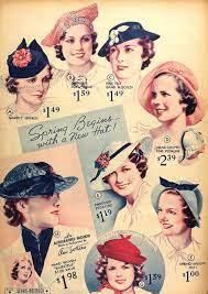 1930s Hats Hats Vintage Hat Fashion 1930s Fashion