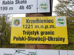 Gdy na końcu jaworzynki (trzycatek), po około 800 metrach dojedziemy do celu (strona internetowa trójstyku).do punktu, gdzie stykają się granice (zaznaczono go małym granitowym słupkiem pod. Dotarli Do Trojstyku Granic Polski Slowacji Ukrainy 24swieradow Pl Twoje Lokalne Zrodlo Informacji