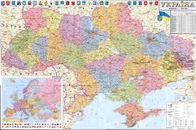 | подробная карта украины по областям. Karta Ukrainy S Oblastyami Karta Ukrainy