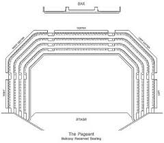 The Pageant Seating Chart