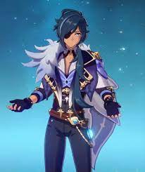 Genshin impact separates the characters into three sizes (child, teenage, adult) and two genders (male kaeya's passive hidden strength also decreases sprinting stamina consumption of all the. Kaeya From Genshin Impact Impact Dark Anime Guys Cute Characters