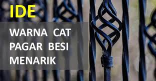 Dibawah ini ada 8 kombinasi warna cat rumah yang bisa bikin ruman warna hitam dan putih memberikah sentuhan nuansa rumah yang lebih moderen. 10 Warna Cat Pagar Besi Menarik Terbaru Yang Trending