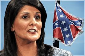 The true people of South Carolina" deface Nikki Haley's Facebook wall with  racist rants after Confederate flag decision