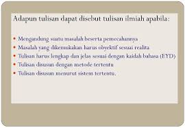 Kertas yang dipakai berukuran a4 berat 70 gram. Penulisan Karya Ilmiah Ppt Download